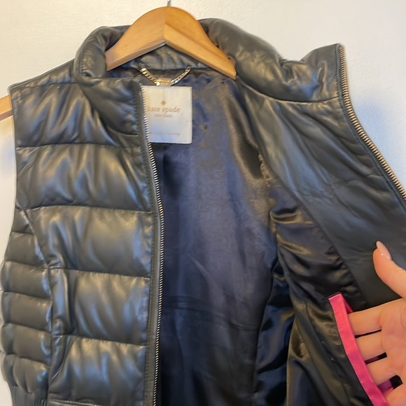 Kate Spade New York lambskin leather vest - Picture 6 of 6